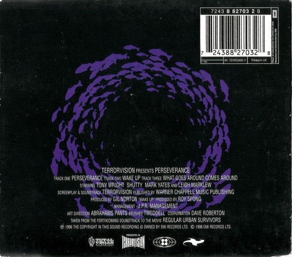 Terrorvision - Perseverance - Used CD image 4