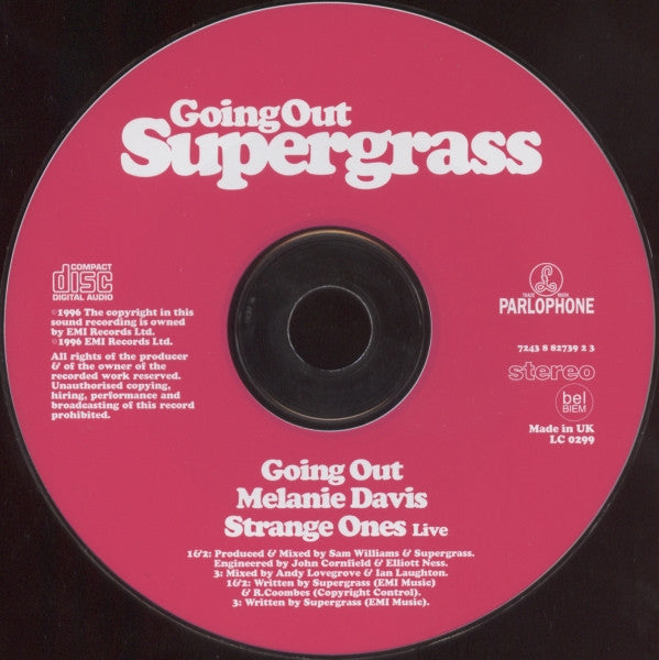 Supergrass - Going Out - Used CD image 4