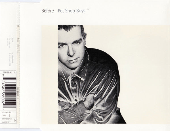 Pet Shop Boys - Before - Used CD image 7