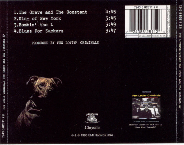 Fun Lovin' Criminals - Grave And The Constant EP - Used CD image 9