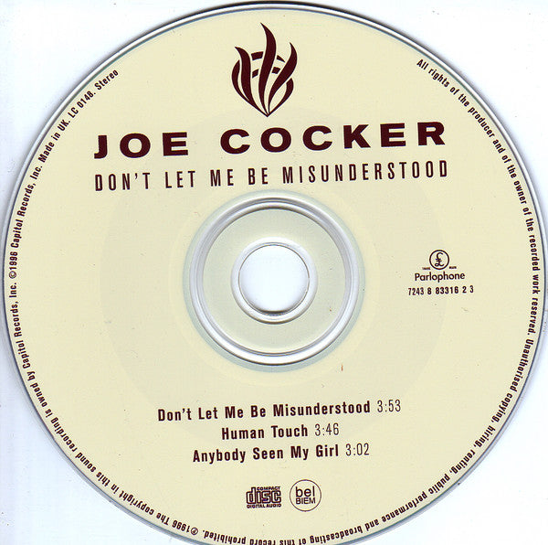 Joe Cocker - Don't Let Me Be Misunderstood - Used CD image 10