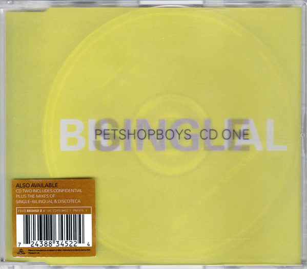 Pet Shop Boys - Single Bilingual - Used CD image 6