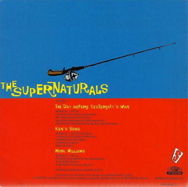 Supernaturals - Day Before Yesterday's Man - Used CD image 2