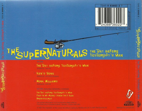 Supernaturals - Day Before Yesterday's Man - Used CD image 4