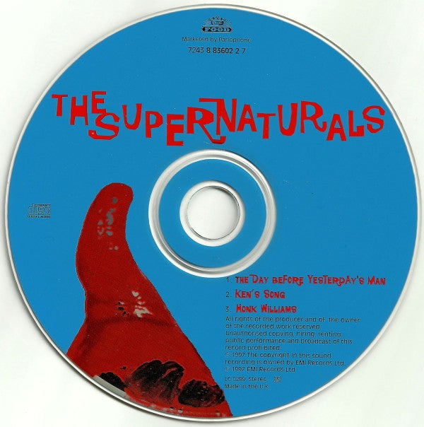 Supernaturals - Day Before Yesterday's Man - Used CD image 5