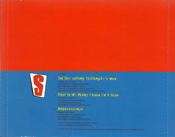 Supernaturals - Day Before Yesterday's Man - Used CD image 8