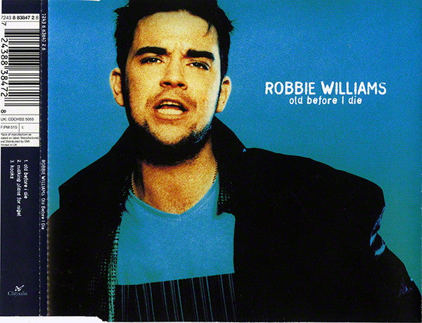 Robbie Williams - Old Before I Die - Used CD image 3