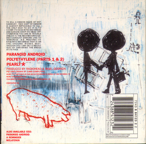 Radiohead - Paranoid Android - Used CD image 2