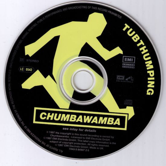 Chumbawamba - Tubthumping - Used CD image 4