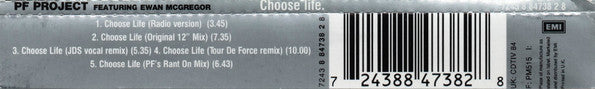 PF Project - Choose Life - Used CD image 3