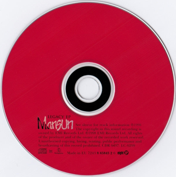 Mansun - Legacy EP - Used CD image 4
