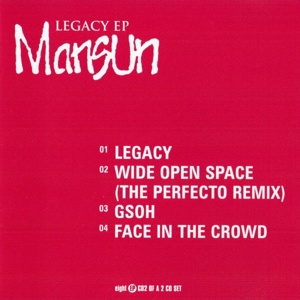 Mansun - Legacy EP - Used CD image 6