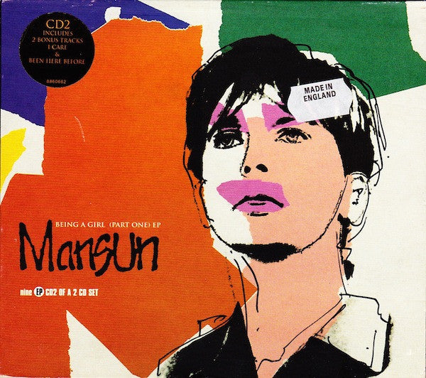 Mansun - Being A Girl (Part One) EP - Used CD image 1