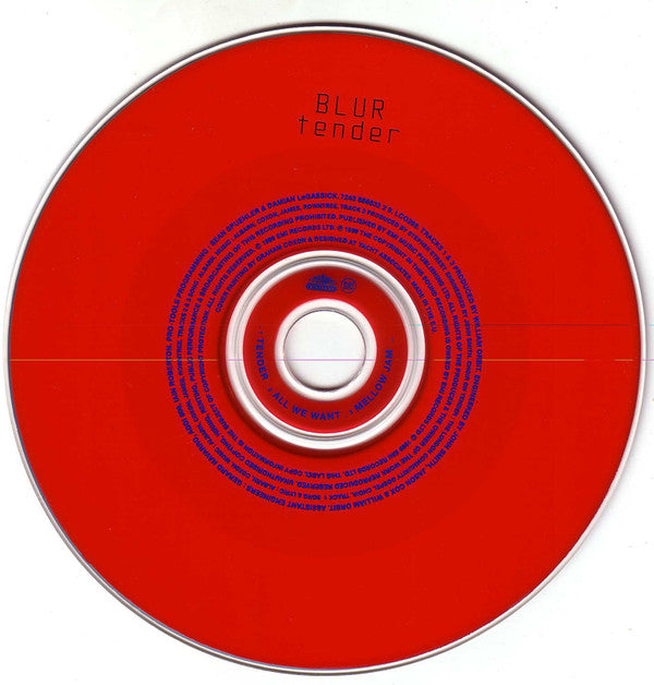 Blur - Tender - Used CD image 8