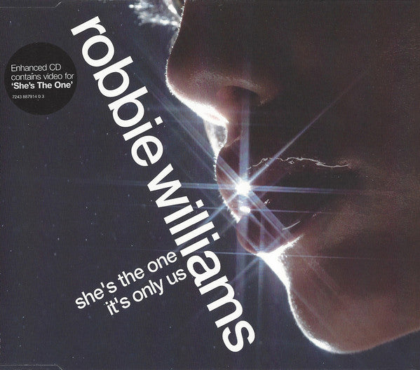 Robbie Williams - She's The One / It's Only Us - Used CD image 1