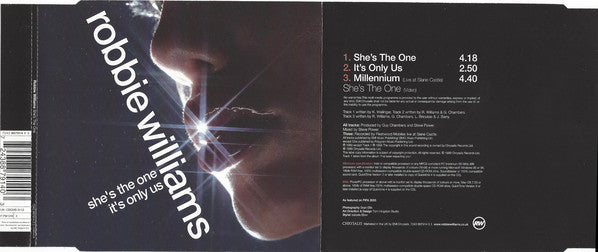Robbie Williams - She's The One / It's Only Us - Used CD image 3