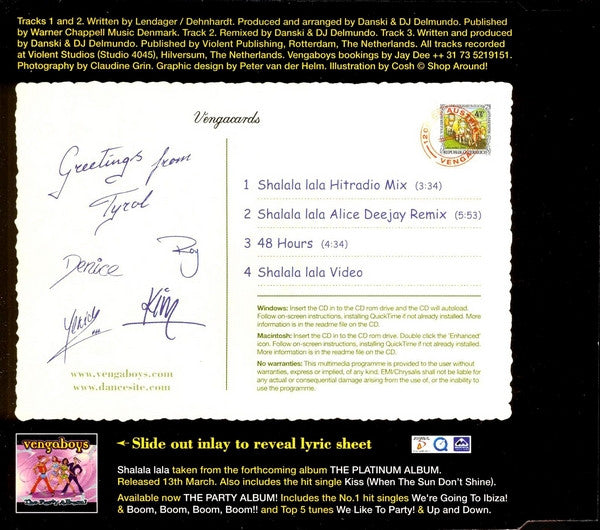 Vengaboys - Shalala Lala - Used CD image 3