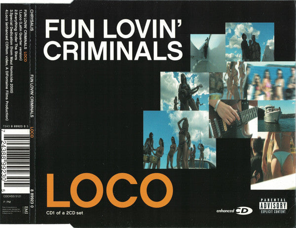 Fun Lovin' Criminals - Loco - Used CD image 5