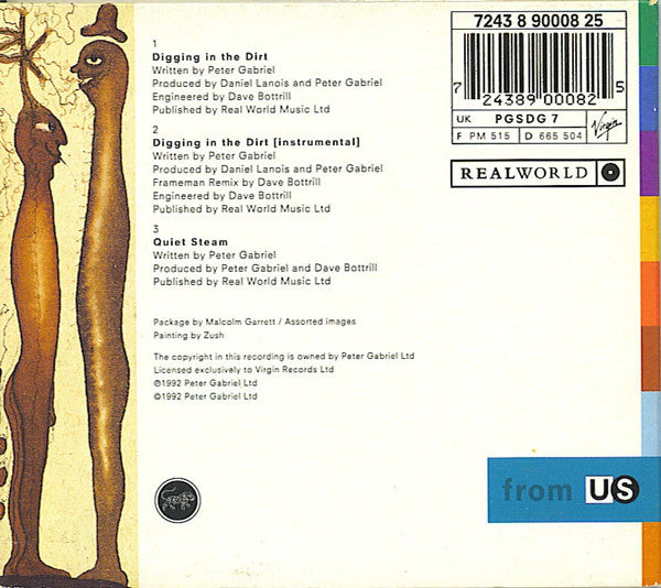 Peter Gabriel - Digging In The Dirt - Used CD image 2