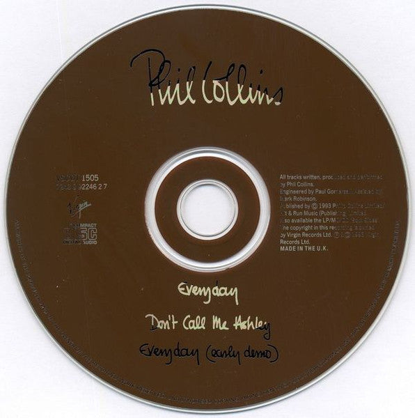 Phil Collins - Everyday - Used CD image 3