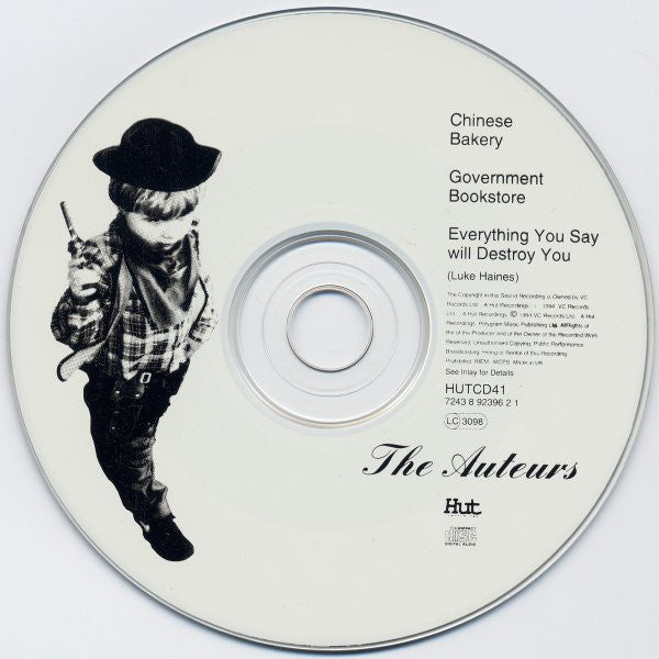 Auteurs - Chinese Bakery - Used CD image 3