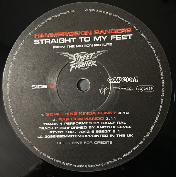 MC Hammer - Straight To My Feet - Used Vinyl Record 12" image 4