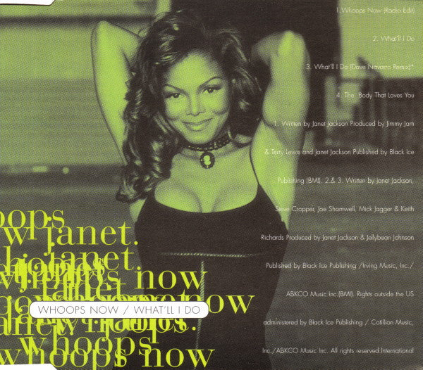 Janet Jackson - Whoops Now / What'll I Do - Used CD image 6
