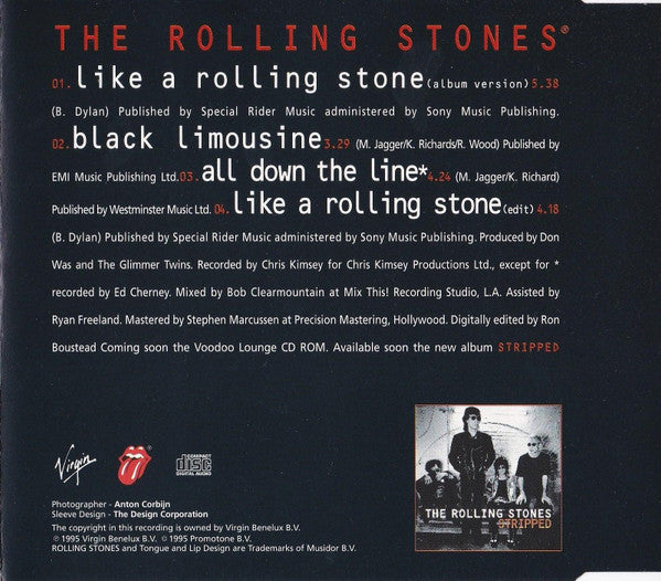 Rolling Stones - Like A Rolling Stone - Used CD image 8