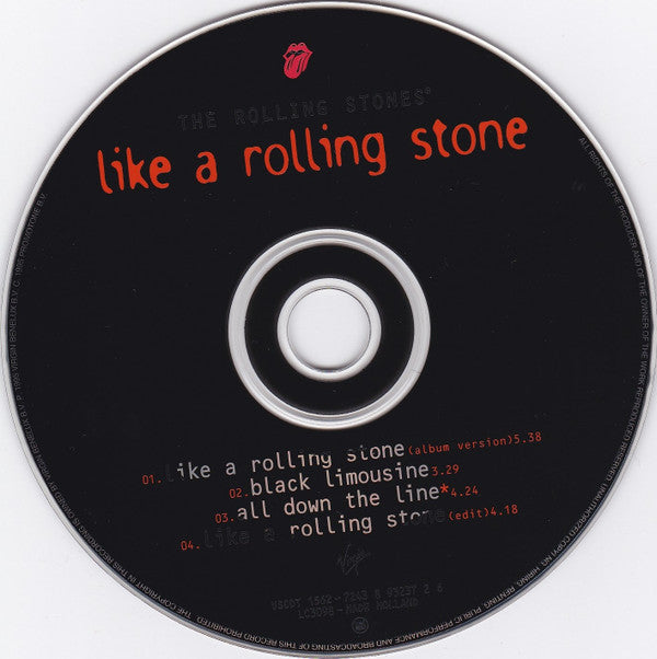Rolling Stones - Like A Rolling Stone - Used CD image 9