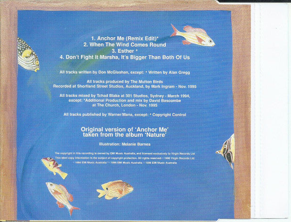 Mutton Birds - Anchor Me - Used CD image 2