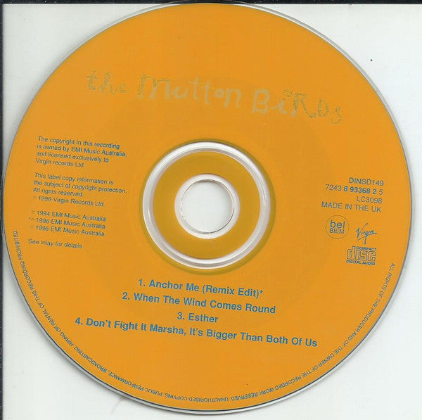 Mutton Birds - Anchor Me - Used CD image 3