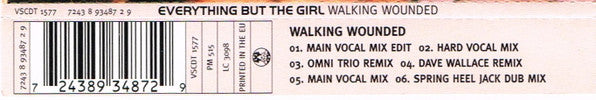 Everything But The G - Walking Wounded - Used CD image 8
