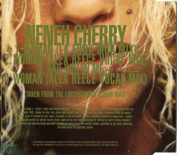 Neneh Cherry - Woman (Remixes) - Used CD image 4