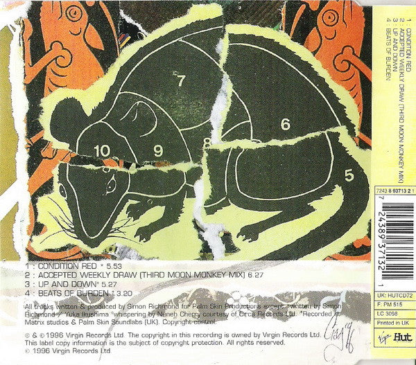 Palm Skin Production - Condition Red - Used CD image 6