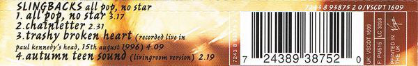 Slingbacks - All Pop, No Star - Used CD image 2