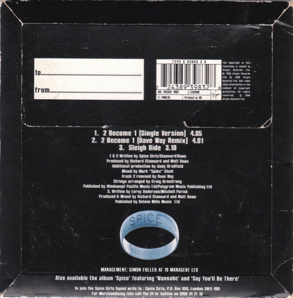 Spice Girls - 2 Become 1 - Used CD image 2