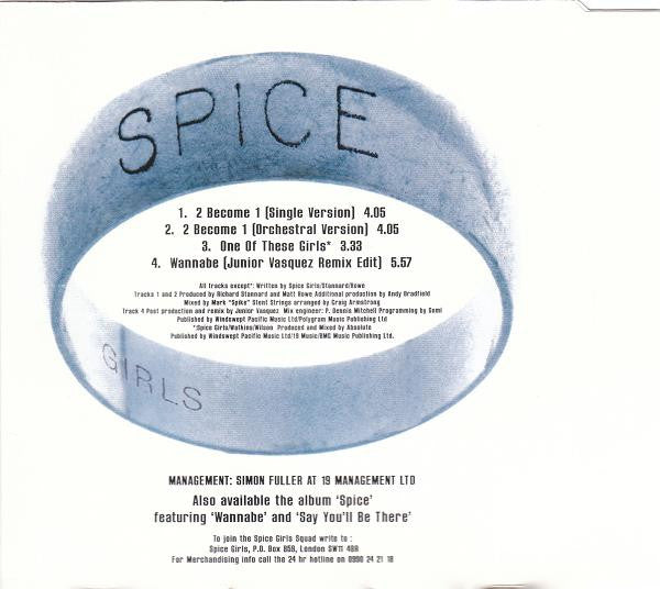 Spice Girls - 2 Become 1 - Used CD image 3