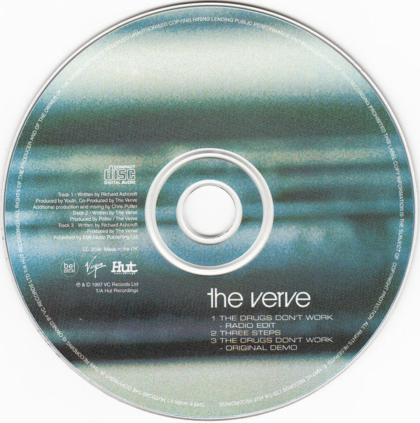 Verve - Drugs Don't Work - Used CD image 3