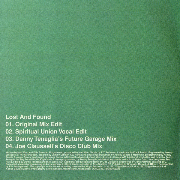 D*Note - Lost And Found - Used CD image 6