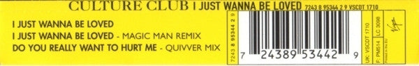 Culture Club - I Just Wanna Be Loved - Used CD image 3
