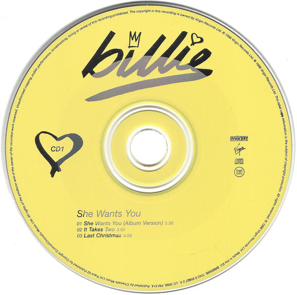 Billie Piper - She Wants You - Used CD image 8