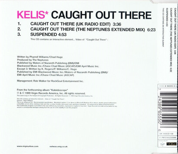 Kelis - Caught Out There - Used CD image 2