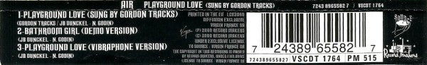 AIR - Playground Love - Used CD image 3