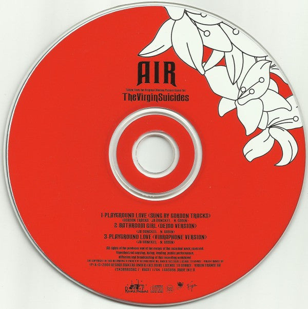 AIR - Playground Love - Used CD image 8