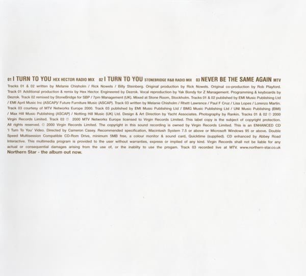 Melanie C - I Turn To You - Used CD image 4