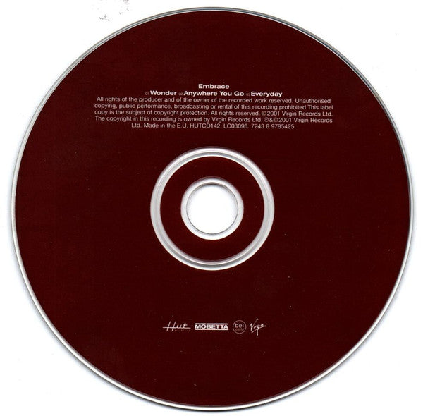 Embrace - Wonder - Used CD image 8