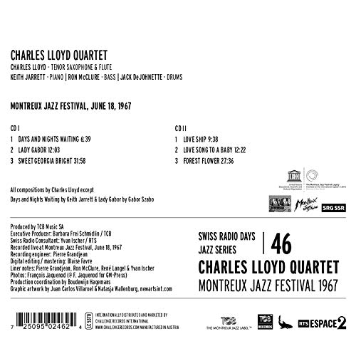 CHARLES -QUARTET- LL - SWISS RADIO DAYS JAZZ SERIES 4 - CD image 2
