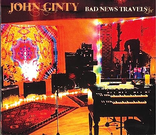JOHN GINTY - BAD NEWS TRAVELS: LIVE - CD image 1
