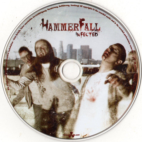 HammerFall - Infected - Used CD image 1