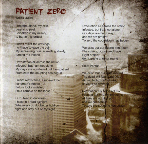 HammerFall - Infected - Used CD image 3